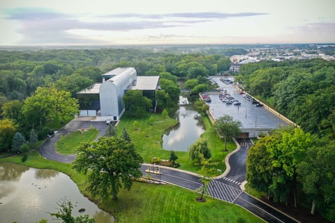 commercial landscape maintenance office complex 2
