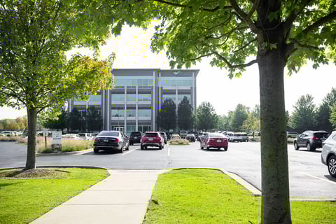 commercial landscape maintenance office complex 6-1