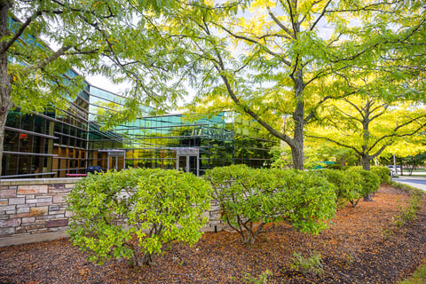 commercial landscape maintenance office complex 9-2