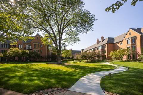 commercial landscape maintenance retirement community 7