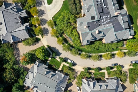 commercial landscape retirement aerial 4