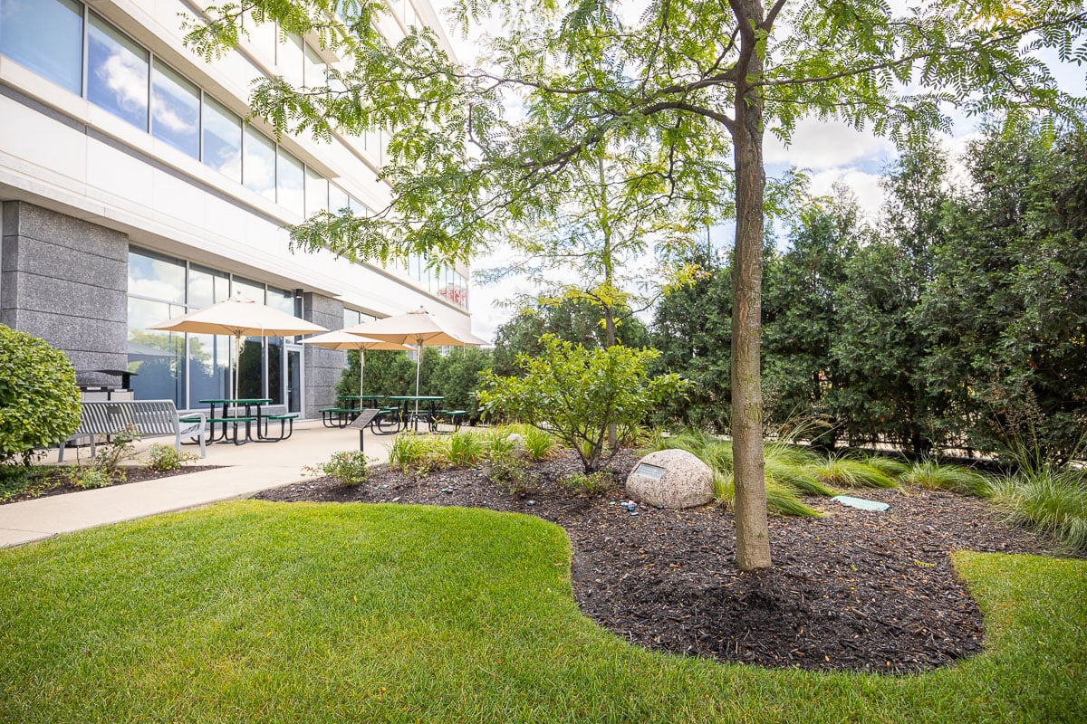 commercial landscaping maintenance office building 2