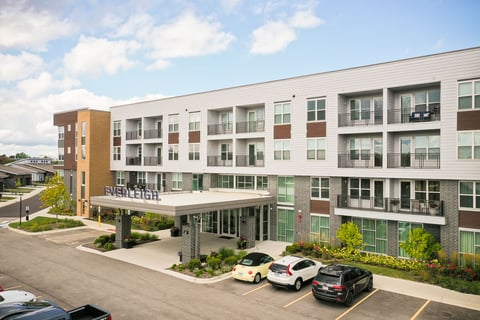retirement condo commercial landscaping 1