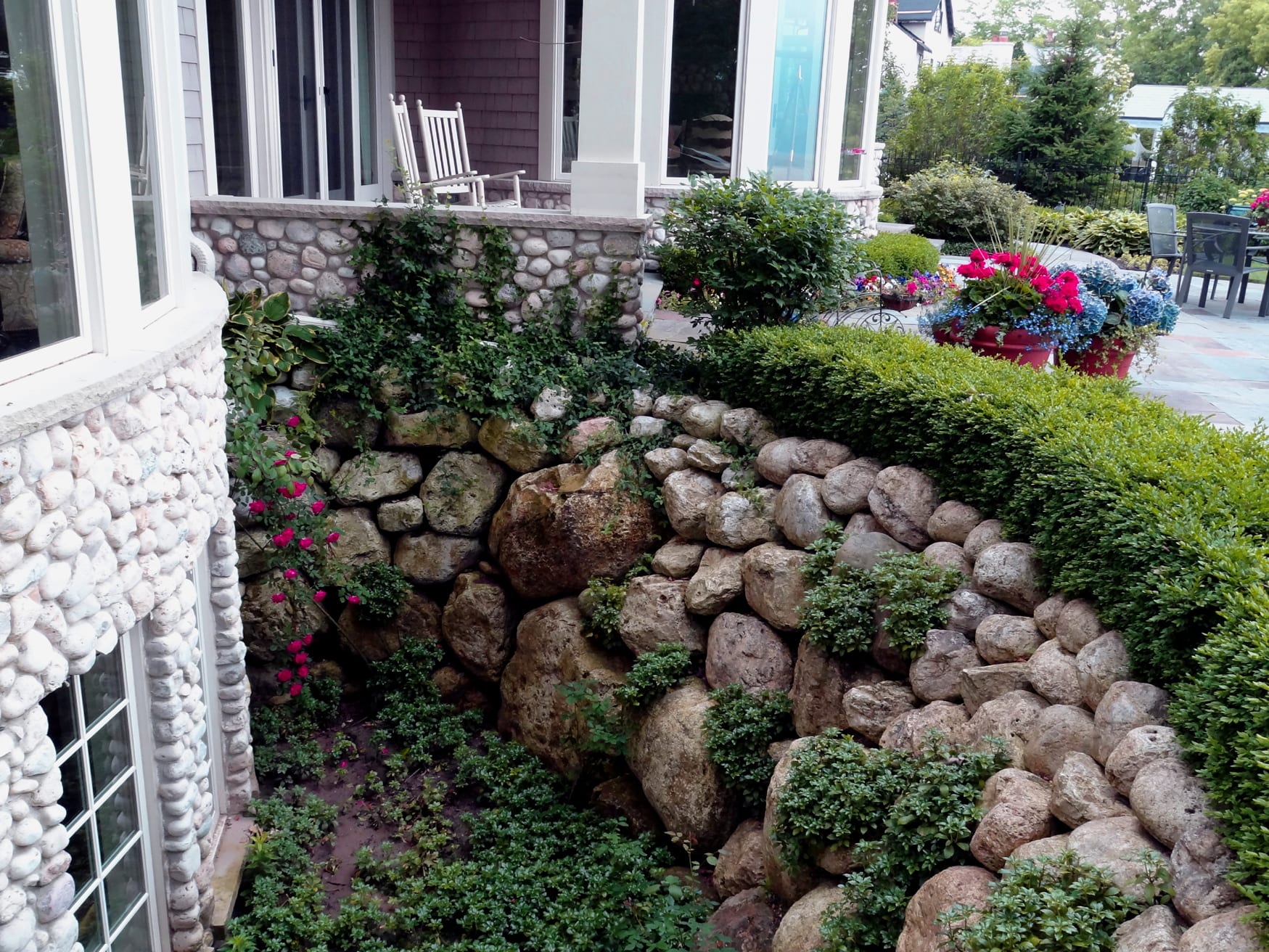 residential retaining wall