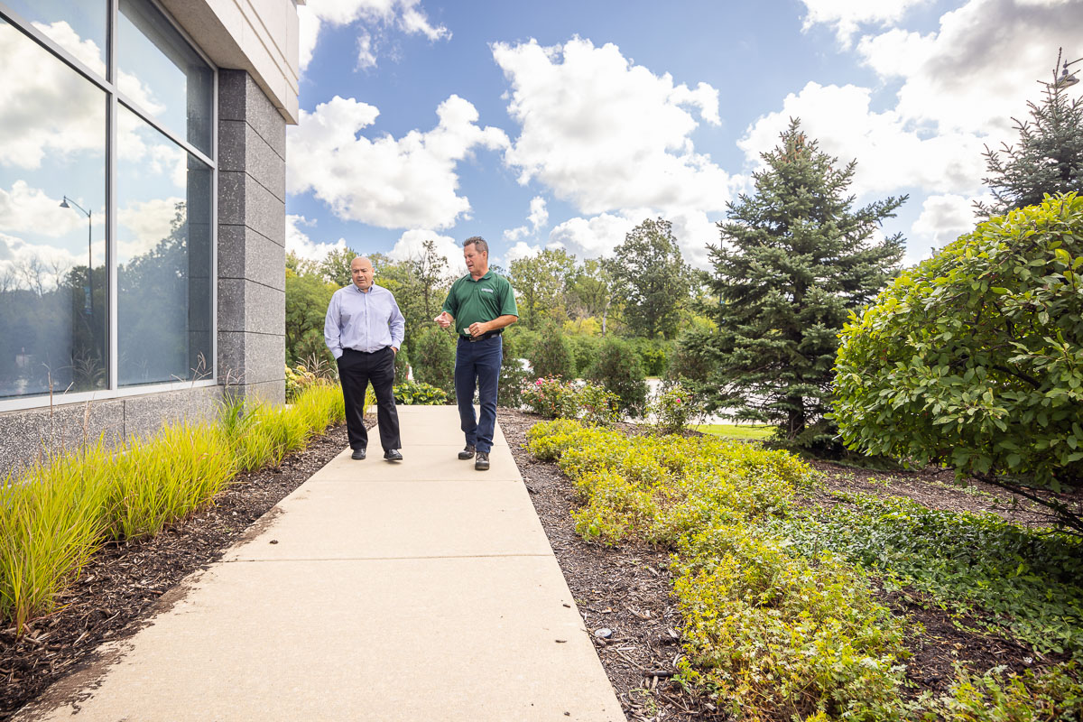 commercial landscaping maintenance office building property manager and account manager 1