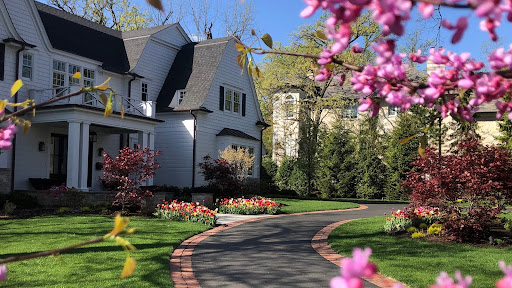 Spring Residential Front Yard